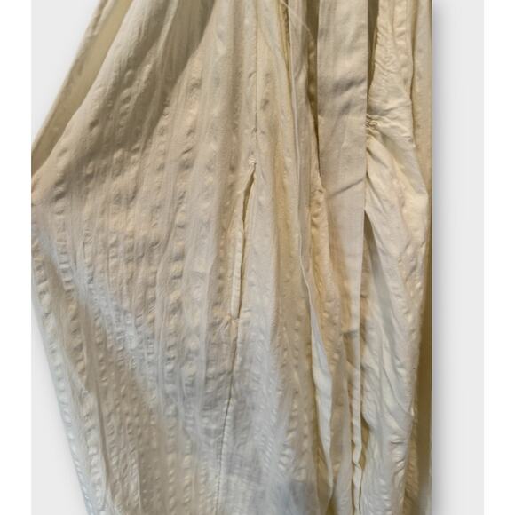 Free People Poppy Cotton Seersucker Midi Dress Size Small - Picture 9 of 13